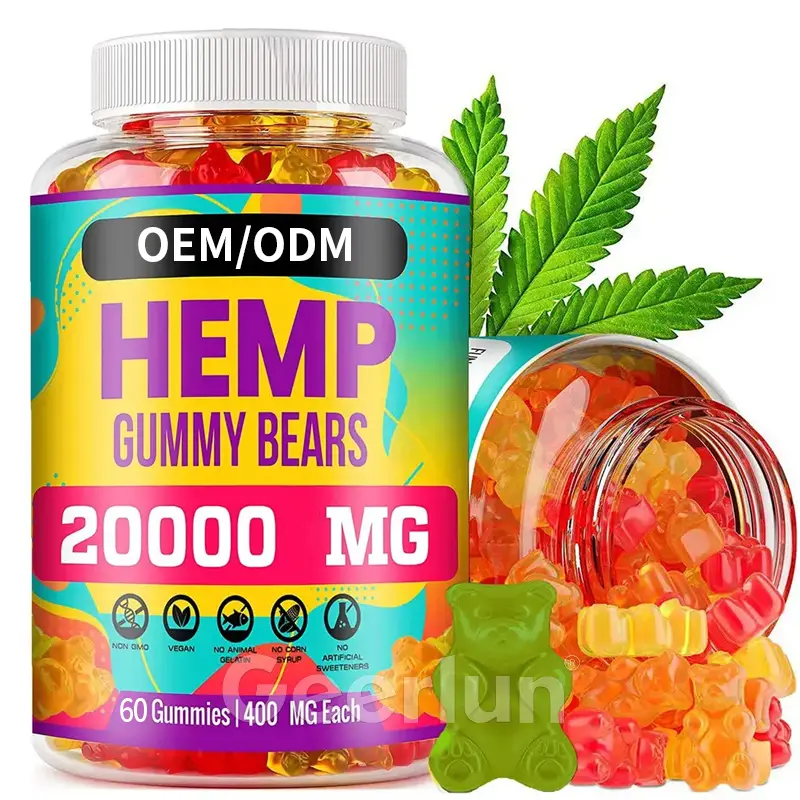 Improve memory and brain hemp gummy